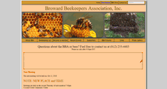 Desktop Screenshot of browardbees.org